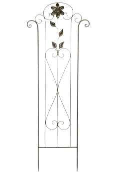 Gerades Rankgitter Barcelona groß ca. 148 cm - Gartendekoration